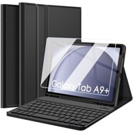 ALOGY Futrola s Bluetooth tipkovnicom za Samsung Galaxy Tab A9+ 11" 2023, crna + staklo